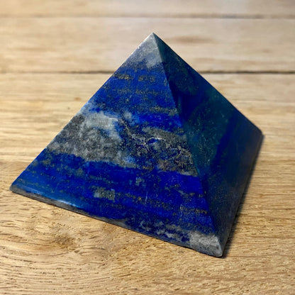 Pyramide lapis lazuli AA - 6 cm