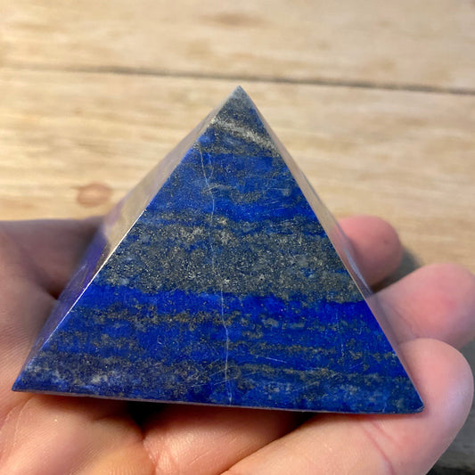 Billede af Pyramide lapis lazuli AA - 6 cm