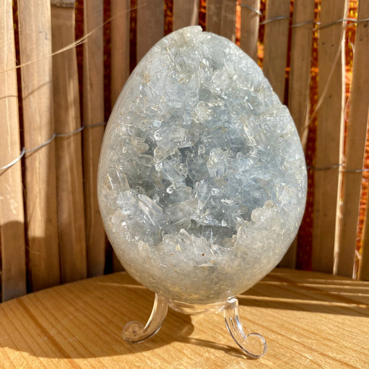 Billede af Celestit æg 1.034 gram
