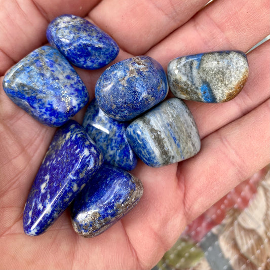 Billede af Lapis lazuli - lommesten