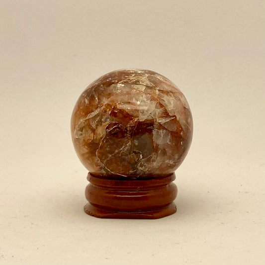 Billede af Fire quartz kugle - 3,7 cm