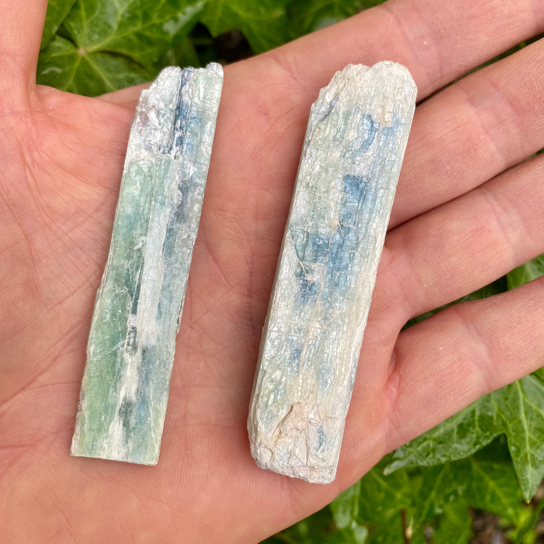 Kyanit krystal blå grøn 7 cm