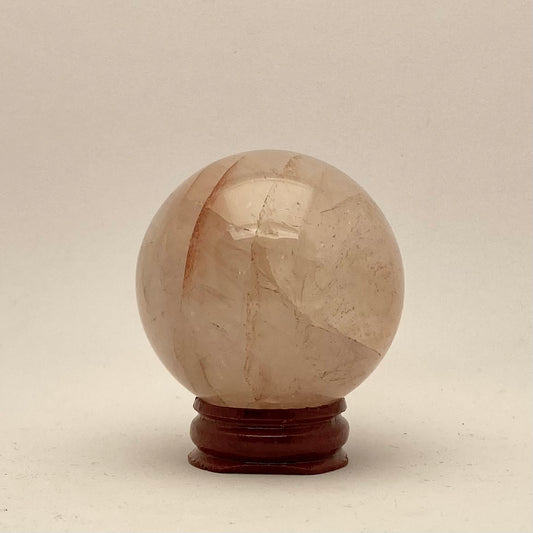 Billede af Fire quartz kugle - 5 cm