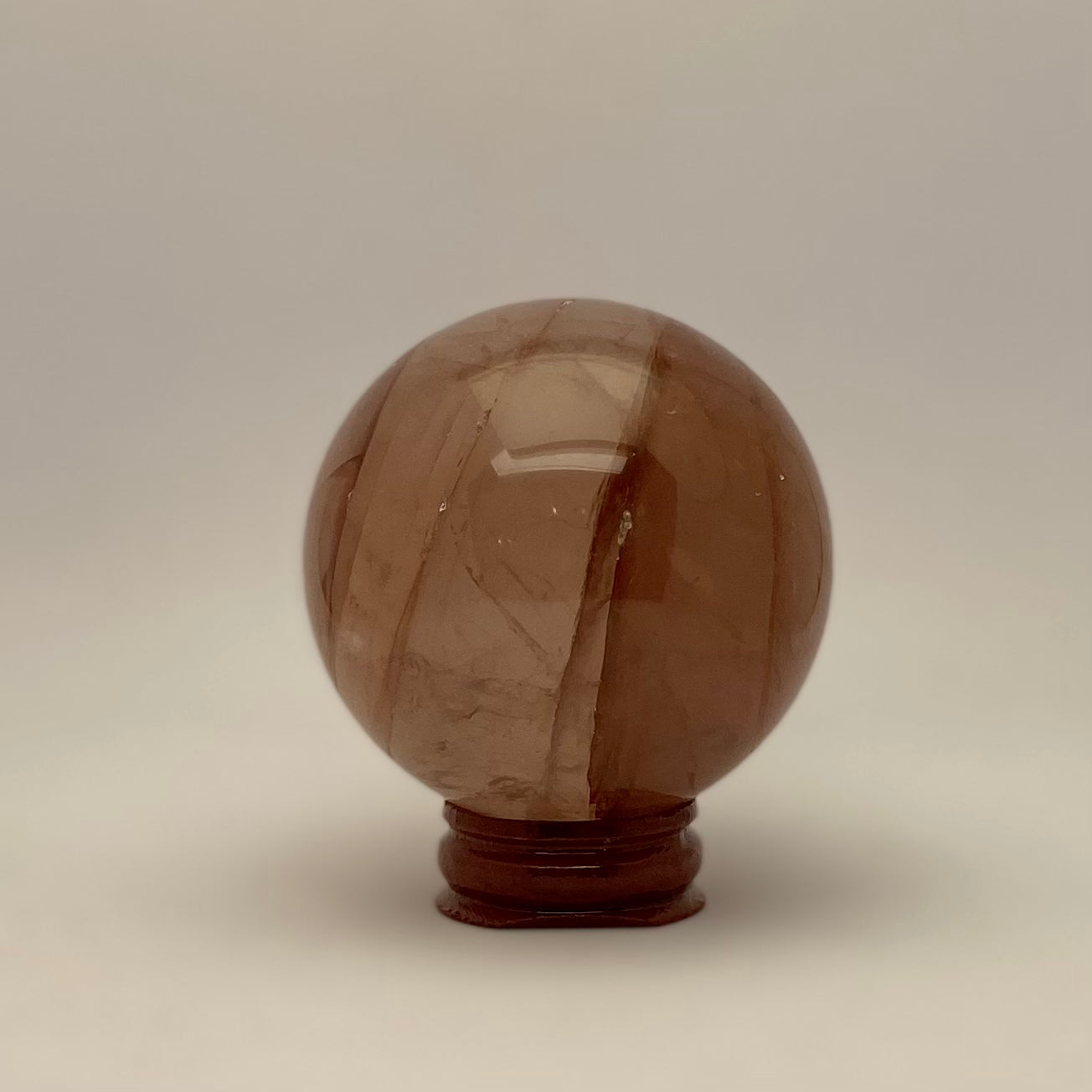 Fire quartz kugle - 5,5 cm Fire quartz kugle - 5,5 cm