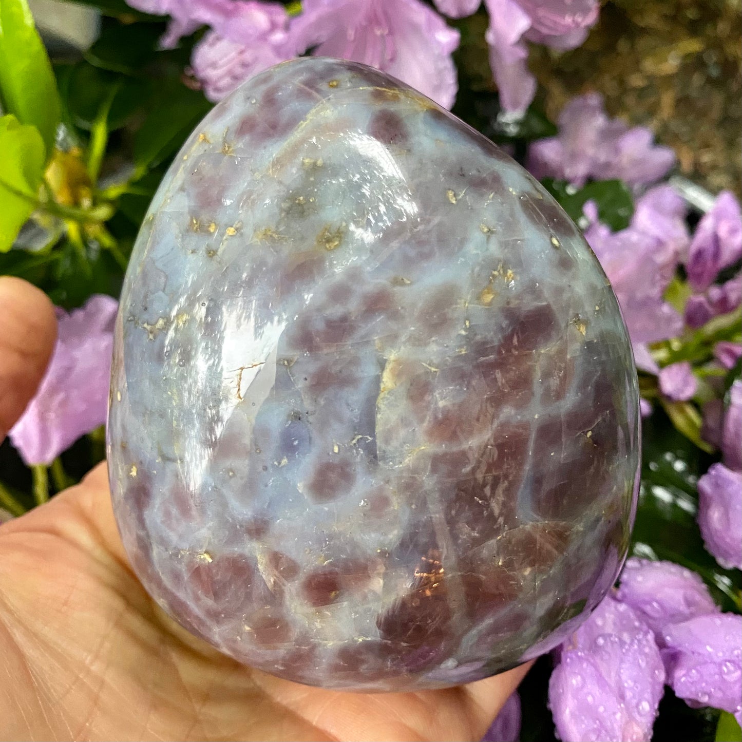 Blå-violet bærfarvet Sugi kvarts - 9,5 cm Blå-violet bærfarvet Sugi kvarts - 9,5 cm