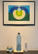 Indlæs billede til gallerivisning Glas Vandflaske med AUM symbol - 1,2 liter
