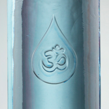 Glas Vandflaske med AUM symbol - 1,2 liter
