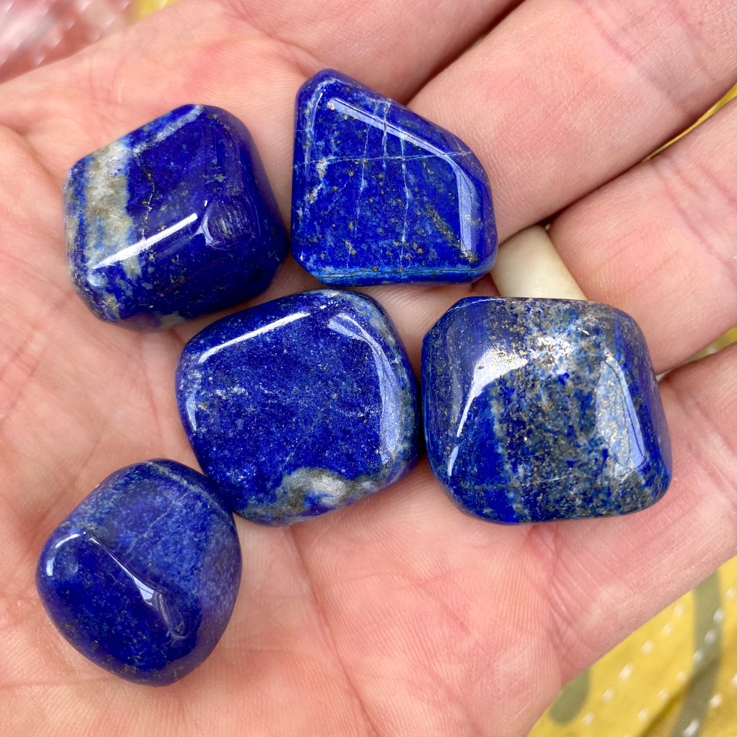 Lapis lazuli A - lommesten Lapis lazuli A - lommesten