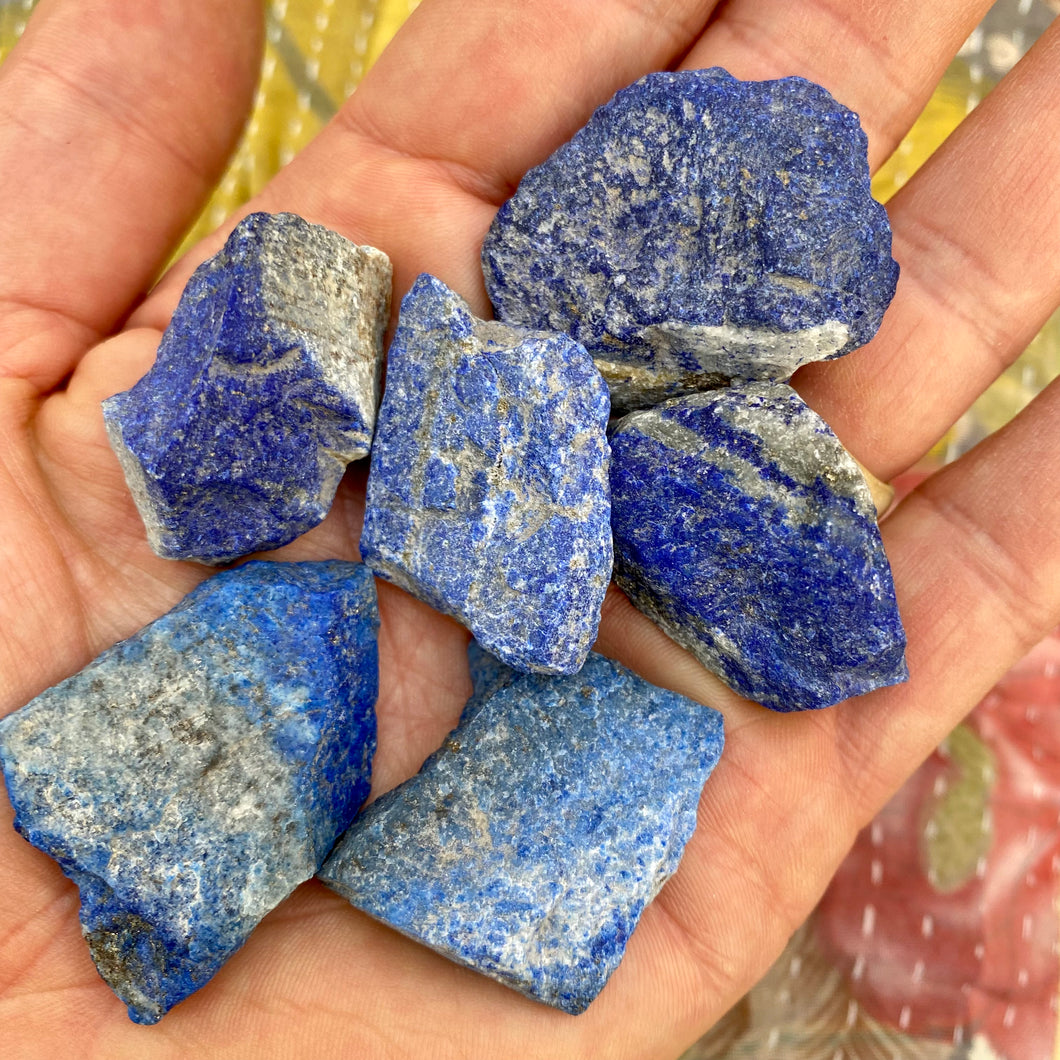 Lapis lazuli naturlig